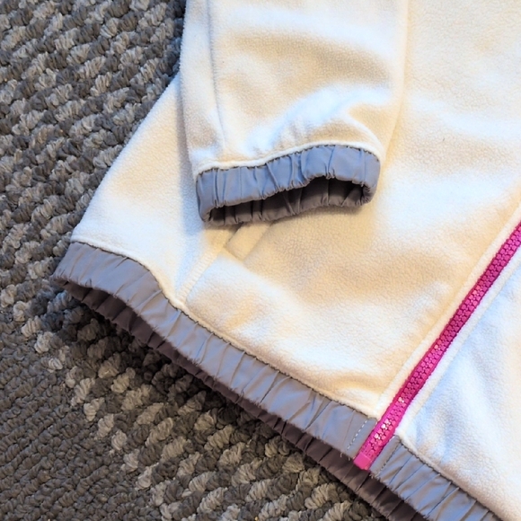 Nautica Gray and White Jacket with Pink Accents - Picture 4 of 11